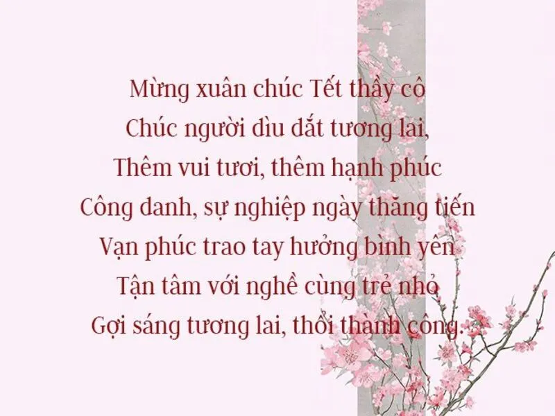 10+ lời chúc tết thầy cô hay nhất mọi thời đại, ai cũng phải trầm trồ