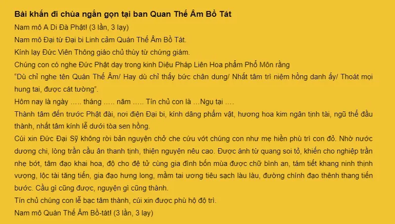 5+ bài văn khấn đi chùa ngắn gọn, dễ nhớ, cầu tài lộc, bình an cho cả nhà