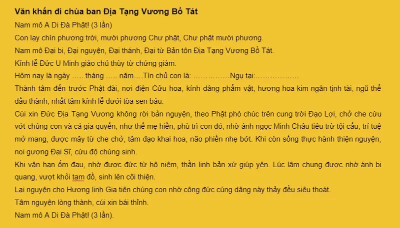 5+ bài văn khấn đi chùa ngắn gọn, dễ nhớ, cầu tài lộc, bình an cho cả nhà