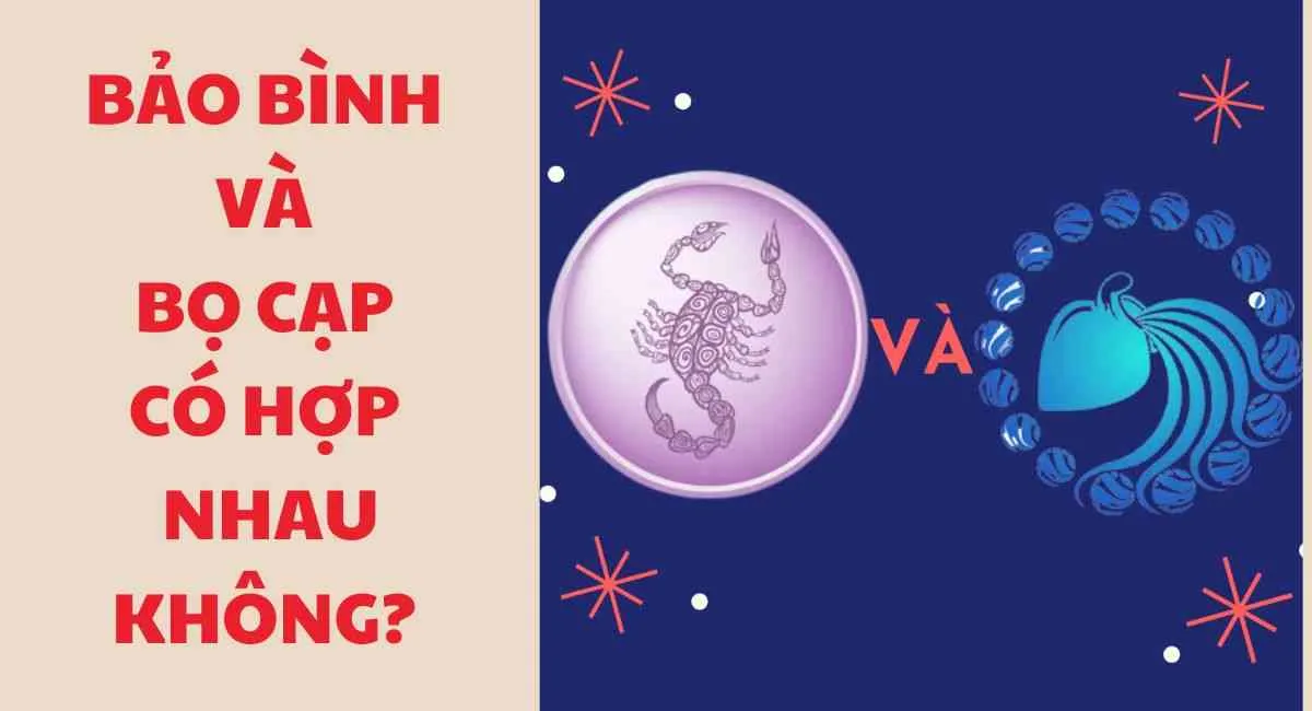 Cung Bảo Bình và Bọ Cạp có hợp nhau không? Bất đồng quan điểm sẽ đi đến đâu?