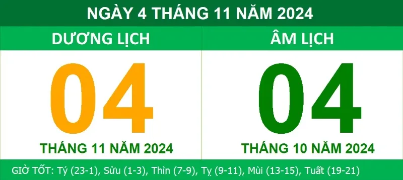 Giải mã 4/11 là ngày gì? Kết hôn vào ngày này thì đừng vui mừng quá sớm