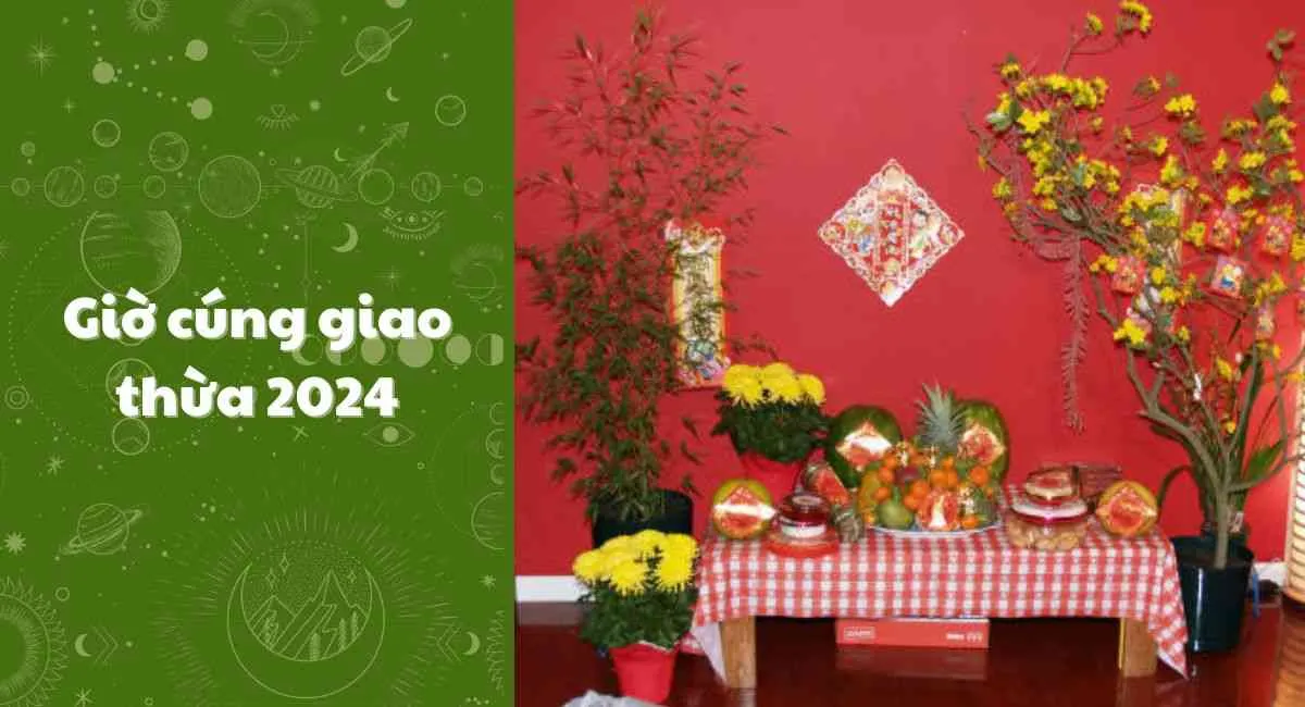 Giờ cúng giao thừa 2024 để cầu cho sức khỏe dồi dào, tiền vào như nước