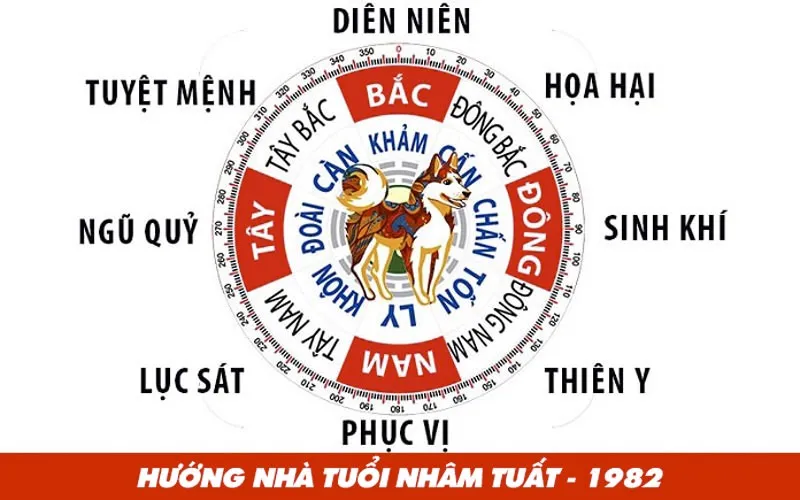 Hướng nhà tuổi Nhâm Tuất hợp phong thuỷ, tài lộc như mưa ùn ùn kéo đến