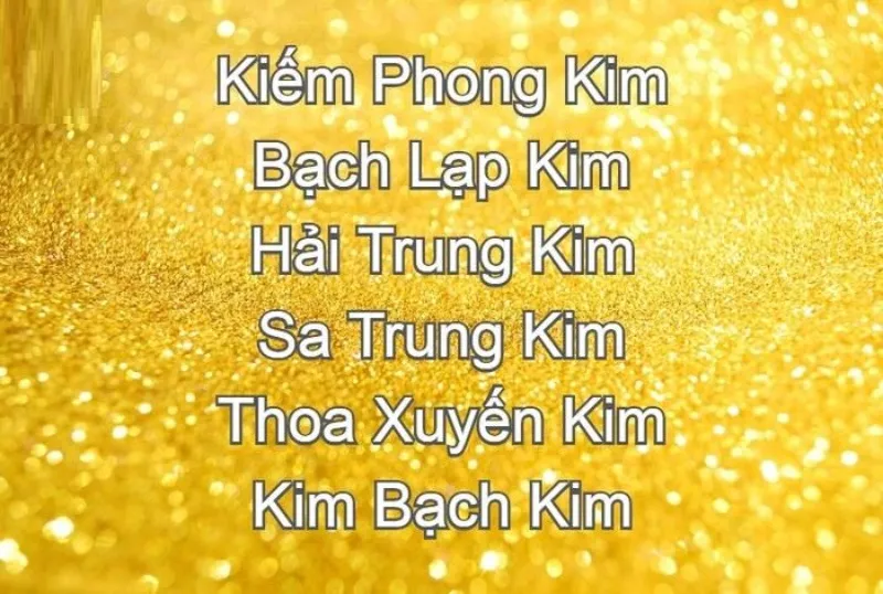 Người mệnh Kim hợp mệnh gì? Mệnh kim khắc mệnh gì