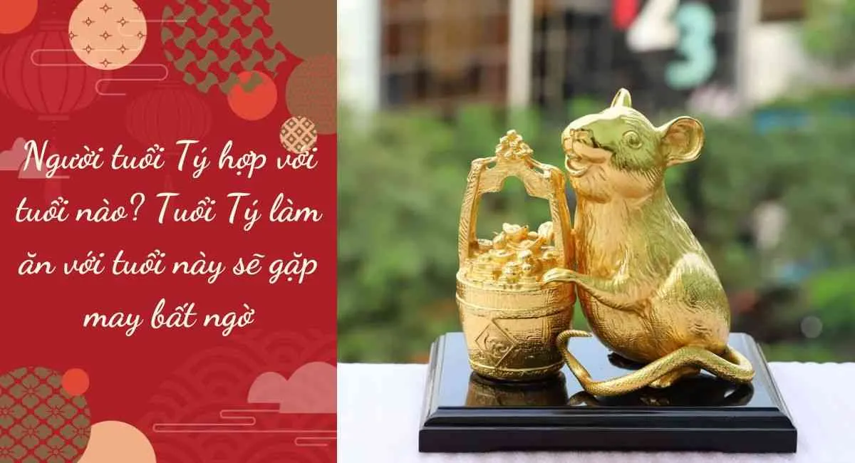 Người tuổi Tý hợp với tuổi nào? Tuổi Tý làm ăn với tuổi này sẽ gặp may bất ngờ