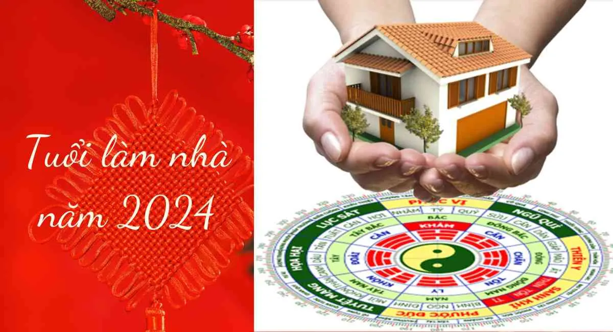 Xem tuổi làm nhà năm 2024, gia chủ vượng phát, lộc rơi đầy đầu