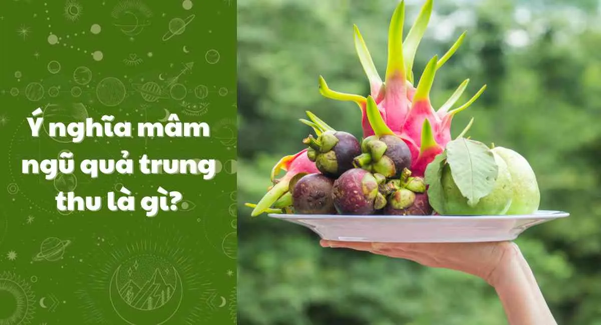 Ý Nghĩa Mâm Ngũ Quả Trung thu: Ý nguyện Cầu Hòa, An, Đủ Của Người Việt